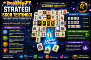 Bossvip77 sol123 Review Teknis Mahjong Scatter Hitam Match-3 untuk Pemain